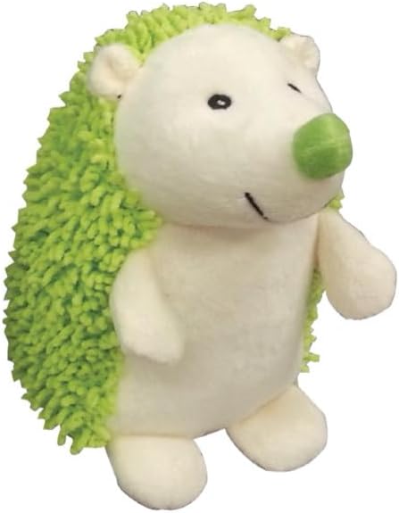 SPOT Gigglers Hedgehog Dog Toy with Giggle Sound | Textured, Plush Shake and Wiggle Hedgehog Giggle Toy for Small and Large Dog Breeds