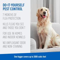 ADAMS Plus Flea & Tick Indoor Fogger – 3 Pack (3 oz Each)