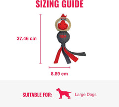 KONG Wubba Zoo Dog Toy – Mandrill Assorted