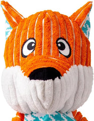 KONG Floppy Knots – Fox (Extra Large) – No-Stuffing Squeaky Rope & Plush Dog Toy
