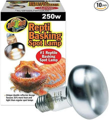 Zoo Med Laboratories Repti Basking Spot® 250 Watt Lamp for Diurnal Reptiles