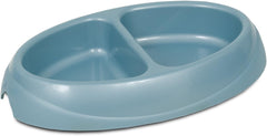 Petmate Double Dish Ultra-Light Microban Pet Dish