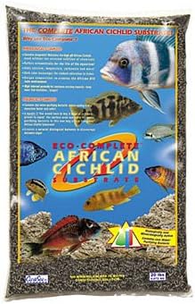CaribSea Eco-Complete African Cichlid Substrate – 20 lb – Live Sand for Aquariums – Supports High pH, Buffers Water for Life – Ideal for African Cichlids