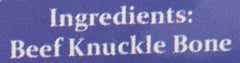 Barkworthies Knuckle Bone Beef Fillet Dog Chew for Medium & Large Breed Dogs