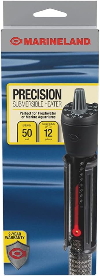 Marineland Precision Heater for Saltwater or Freshwater Aquariums