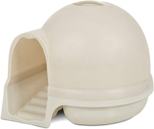 Petmate Booda Clean Step Cat Litter Box Dome (Made in the USA with 95% Recycled Materials)