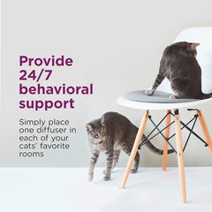 Comfort Zone Single & Multi-Cat Calming Refills for a Soothing Home 96ml Pack of 2