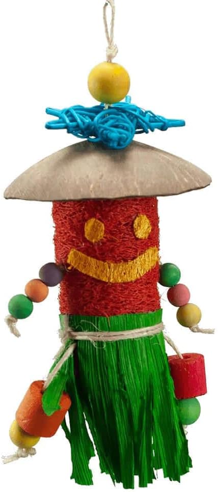 A&E Cage Company 52400587: Toy Nibble Tiki Man Chew