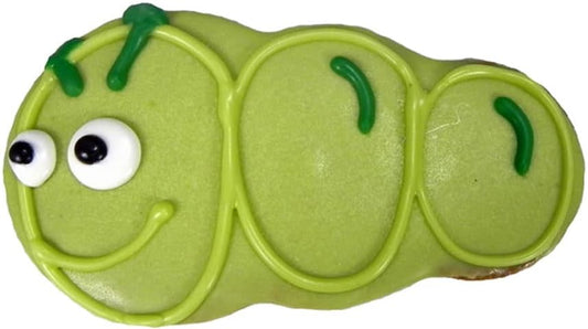 Pawsitively Gourmet Spring Inchworm Dog Cookie, 1 Count