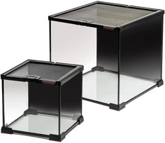 Aquatop Terrarium with Durable Mesh Top for Easy Access & Ventilation - Perfect for Reptiles & Plants