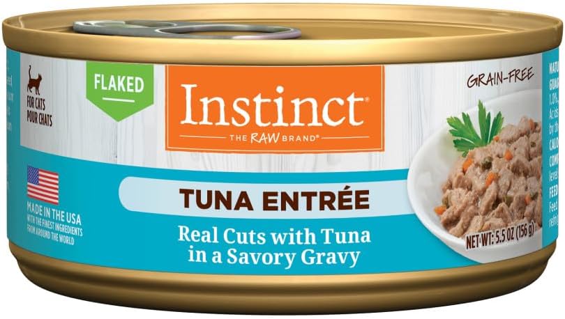 Instinct Flaked Entrée Wet Canned Cat Food Tuna