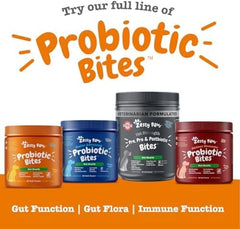 Zesty Paws Probiotics for Dogs - Digestive Enzymes for Gut Flora, Digestive Health, Diarrhea & Bowel Support - Clinically Studied DE111 - Dog Supplement Soft Chew for Pet Immune System - Pumpkin