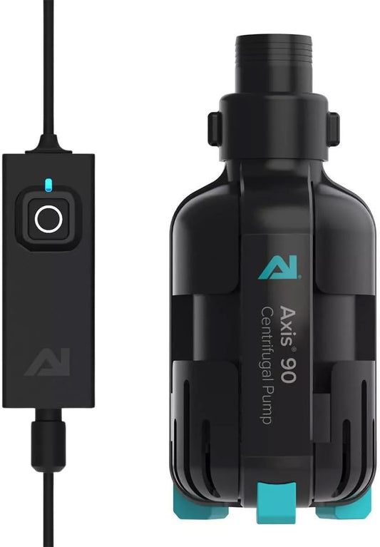 Aqua Illumination AI Axis Centrifugal Smart Controllable Aquarium Pump - 925 GPH, Ultra Quiet Energy Efficient (Axis 90)