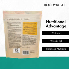 Roudybush California Blend Bird Food Mini Pellets – 2.75 lb