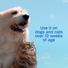 ADAMS Plus Pyrethrin Flea Dip for Dogs & Cats – 4 fl oz