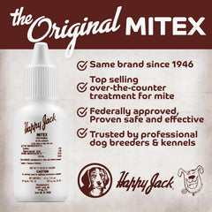 Happy Jack® Mitex – 0.5 oz