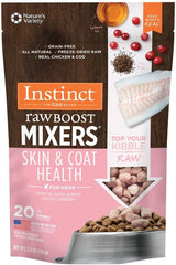 Instinct Raw Boost Mixers Skin & Coat Health Freeze-Dried Dog Food Topper