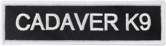 Boss Dog Tactical Hook-Backed Patch for Boss Boss Dog Tactical Harnesses, Cadaver K9
