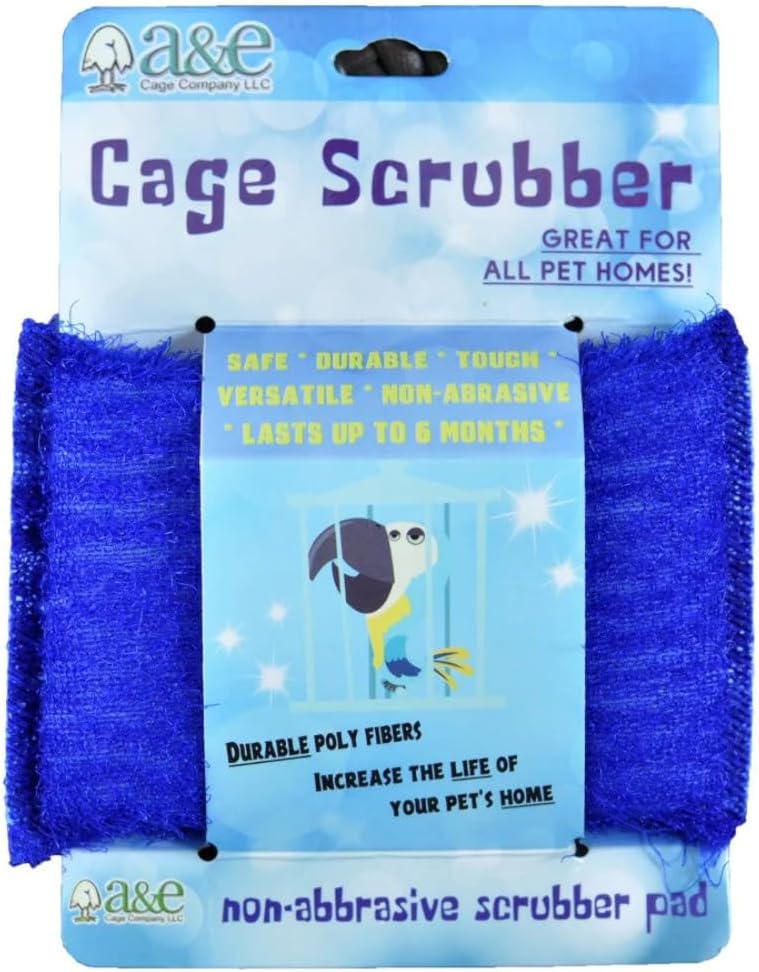 A&E Cage Company 52400852: Cage Cleaning Scrub Pad