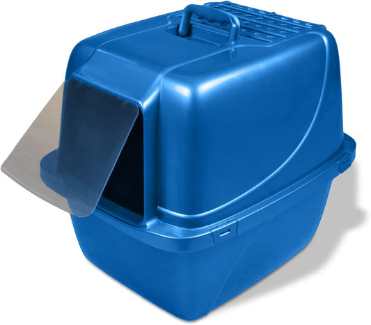 Van Ness Pets Odor Control, Giant Enclosed Cat Pan with Odor Door, Hooded