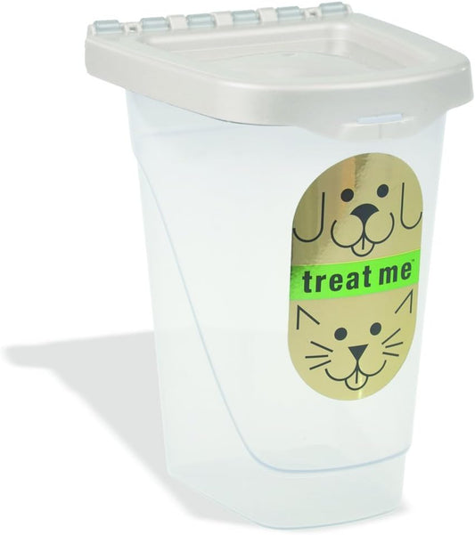 Van Ness Pets Airtight Dog Treat Container And Cat Food Storage, 2 Pound Capacity