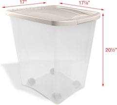 Van Ness Food Container with Fresh-Tite Seal and Wheels