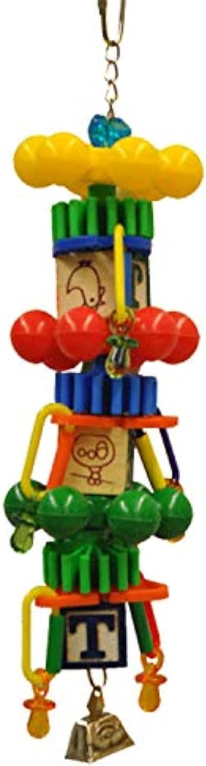 A&E Cage Co. 644021 USA Spin Tw Bird Toy, Medium
