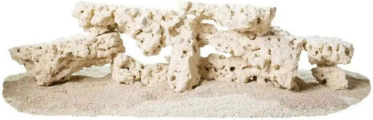 CaribSea Aquatics South Seas Base Rock Shelf, 40-Pound