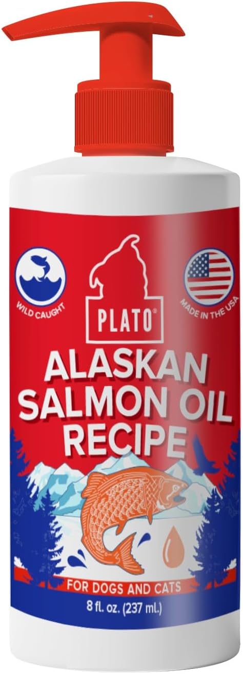Plato Wild Alaskan Salmon Oil Dog