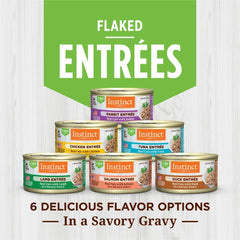 Instinct Flaked Entrée Wet Canned Cat Food Duck