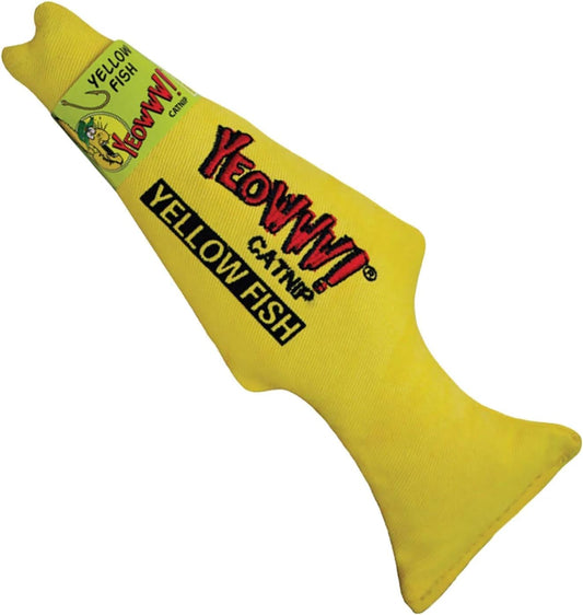 Yeowww! Catnip Toy Fish 7in