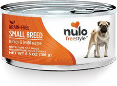 Nulo Freestyle Small Breed Turkey & Lentils Recipe Canned Dog Food, 5.5-oz,24 pk