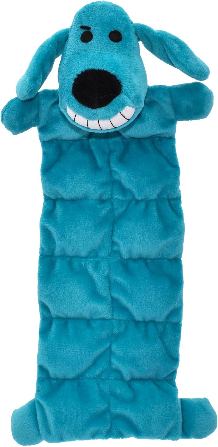 Multipet 12-Inch Squeaker Mat Soft Plush Dog Toy 1 ea