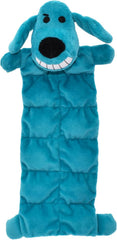 Multipet 12-Inch Squeaker Mat Soft Plush Dog Toy 1 ea
