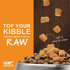 Instinct Raw Boost Mixers Freeze Dried Dog Food Toppers For Dry Food, Grain Free Dog Food Toppers with Chicken For Dogs - Gut Health
