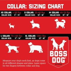 Boss Dog Tactical Adjustable Collar, Pink