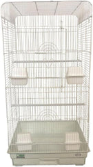 A&E Cage 2 Pack of 18 x18 Flat Top Tall Cage (1 BK/ 1 PW) Metal