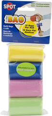 SPOT Multi Colored Dispenser Refill Bags 4 Pack