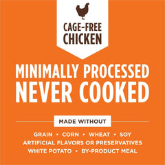 Instinct Raw Boost Mixers Freeze Dried Dog Food Toppers For Dry Food, Grain Free Dog Food Toppers with Chicken For Dogs - Gut Health