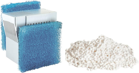 Sicce Shark PRO Replacement Cartridges, Freshwater and Saltwater, for submerged use (Zerophos Cartridge with Sponge 20ppi)