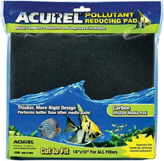 Acurel LLC Pollutant Reducing Media Pad, Aquarium and Pond Filter Accessory, 10-Inch by 18-Inch