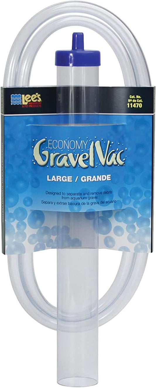 Lee's Large Economy Gravel Vacuum,White
