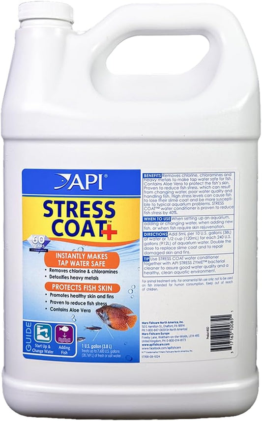 API STRESS COAT Aquarium Water Conditioner Bottle