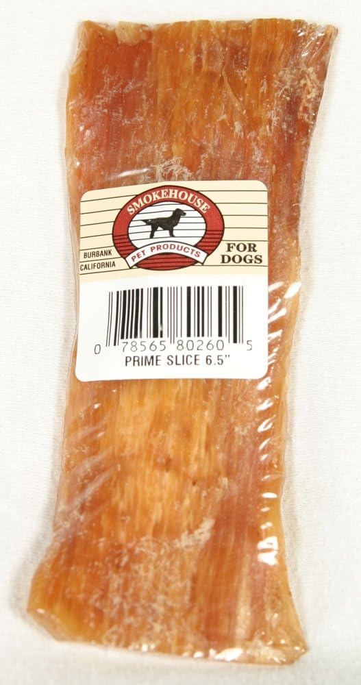 Smokehouse Pet Products Prime Slice Shrink-Wrapped 6.5 Inch