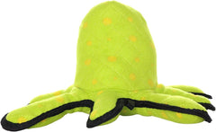 TUFFY - World's Tuffest Soft Dog Toy - Alien Green-Squeaker- Multiple Layers. Made Durable, Strong & Tough. Interactive Play (Tug, Toss & Fetch). Machine Washable & Floats