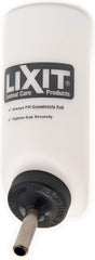 Lixit Wide Mouth Water Bottles for Large and Small Dogs (16oz Small Dog, White)