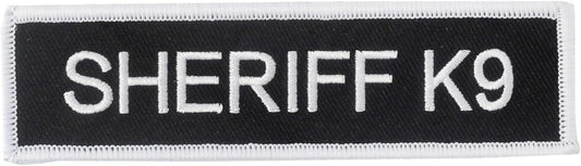 Boss Dog Tactical Hook-Backed Patch for Boss Boss Dog Tactical Harnesses, Sheriff K9
