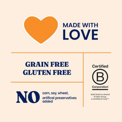 Solid Gold High Protein Dry Cat Food - Grain Free & Gluten Free Chicken Cat Dry Food w/Probiotics for Gut Health & Digestion - High Fiber & Omega 3 - Low Carb Superfood Kibble for Cats All Ages