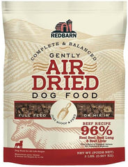 Redbarn Air Dried Beef Recipe Dog Food 2lb