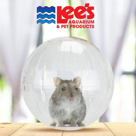 Lee's Kritter Krawler Jumbo Exercise Ball, 10-Inch, Clear, All Breed Sizes